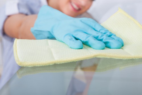 Detailed workplace cleaning in a Wimbledon commercial property