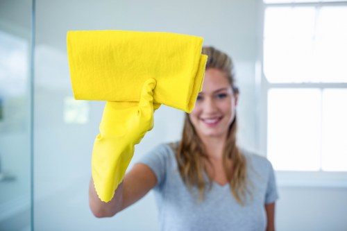 Residential post-construction cleaning in Wimbledon with attention to detail