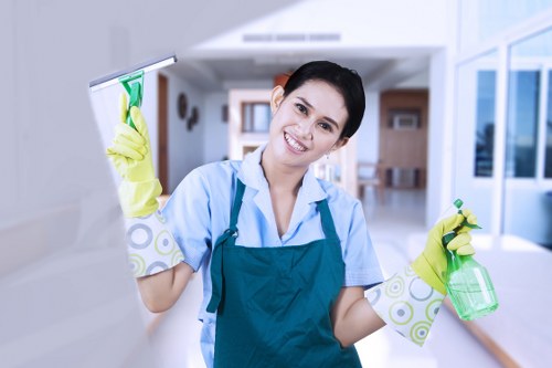 Commercial carpet cleaning preparation and equipment in Wimbledon